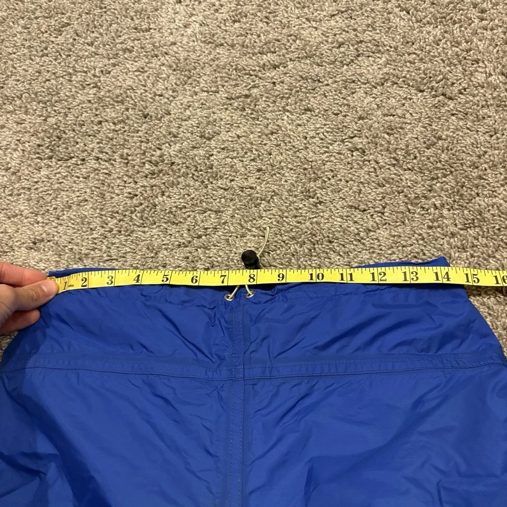 Vintage North Face Brown Label Gore-Tex Shell Pants Made In USA Blue Medium 80's